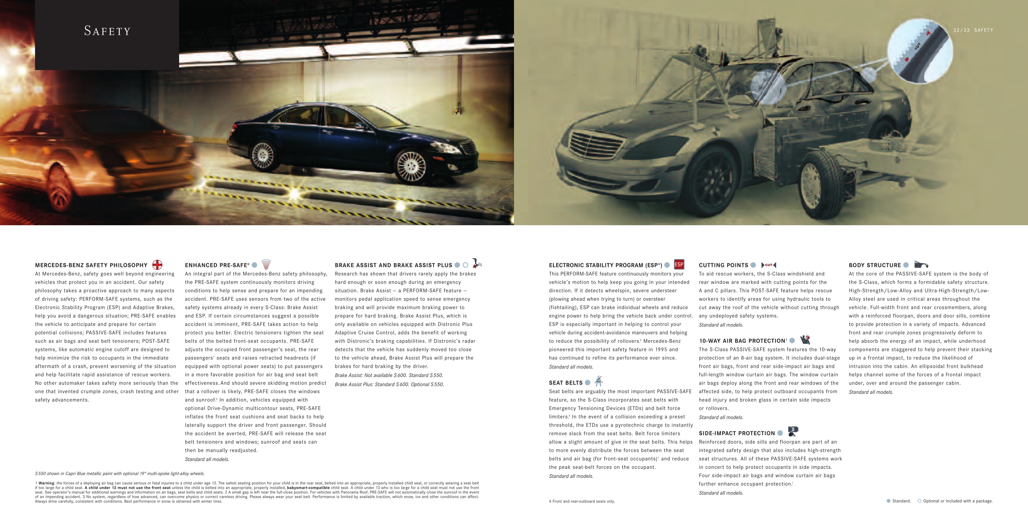 2007 Mercedes-Benz S-Class Brochure Page 18